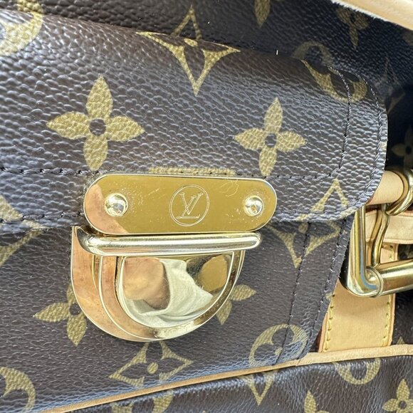 LOUIS VUITTON Brown Monogram Shoulder Bag - Picture 12 of 12